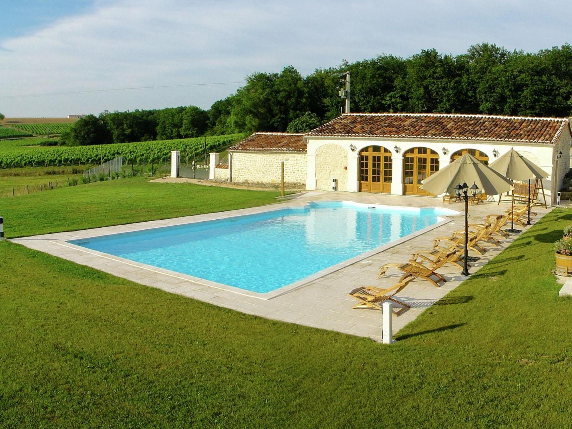 Luxury Apartment With Terrace Sauna Tennis Pool Saint-Preuil Exterior foto